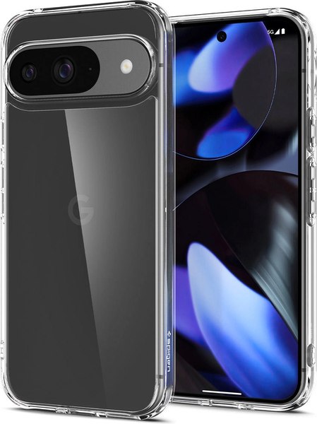 Чехол-накладка Spigen Ultra Hybrid для Google Pixel 9/9 Pro / ACS07687 (Crystal Clear)