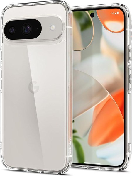 Чехол-накладка Spigen Ultra Hybrid для Google Pixel 9/9 Pro / ACS07687 (Crystal Clear)
