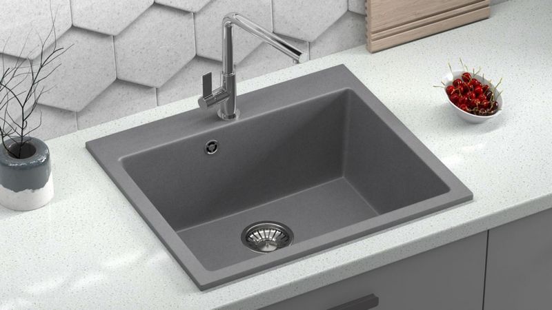 Мойка кухонная Marrbaxx 44/Q8 / F044Q008 (темно-серый) — фото 2