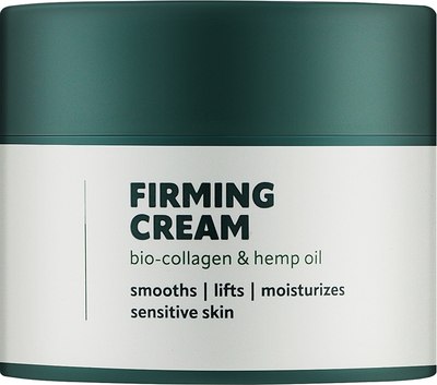 Крем для лица Farmona Herbal Care Укрепляющий с биоколлагеном и маслом конопли (50мл) - 