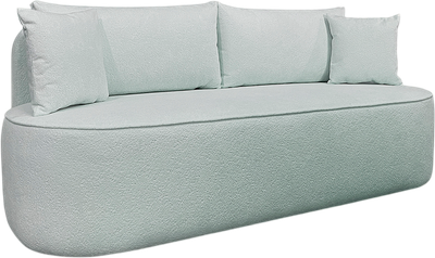 Диван Nord Star Вискан Smoke (серый) - 