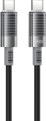 Кабель XO NB-Q282B 60W Type-C Type-C (черный) -