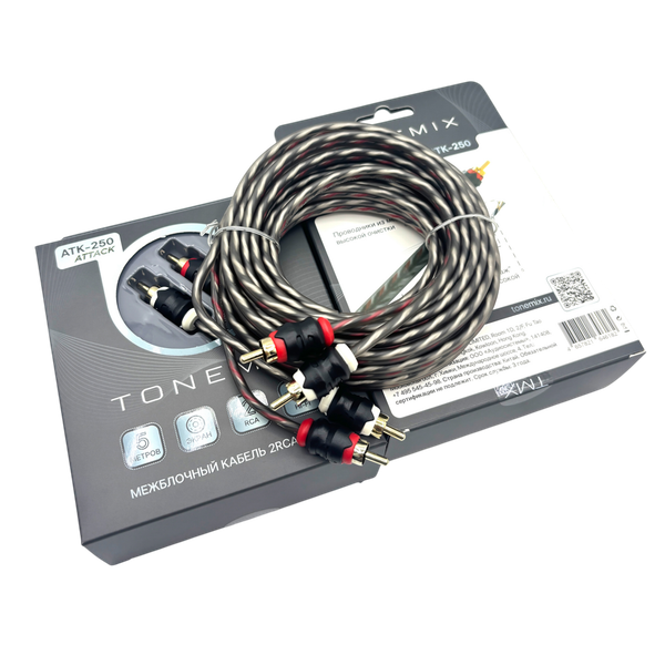 Межблочный кабель для автоакустики Tonemix ATK-250
