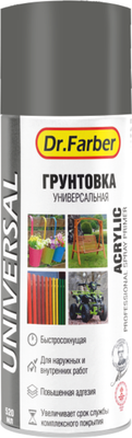 Грунтовка MAV Dr.Farber Акриловая универсальная 12575-270 (520мл, белый) - 