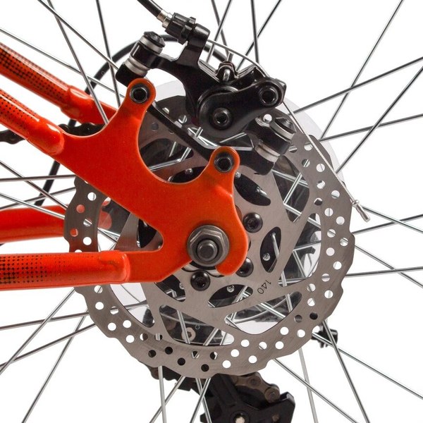 Велосипед Foxx Aztec JR 24 / 24SHD.AZTEC.12OR5 (оранжевый, разобранный, в коробке)