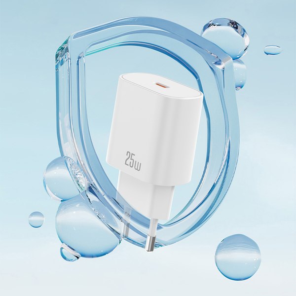 Зарядное устройство сетевое XO CE25 Lightning SET (белый)