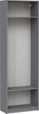 Каркас шкафа Mio Tesoro Макс 75x36x233 2.06.07.240.4 (серый) - 