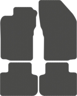 Комплект ковриков для авто Alicosta 0064_1_сер для Alfa Romeo Giulia II седан/952 2015-н.в. (EVA соты, серый) -