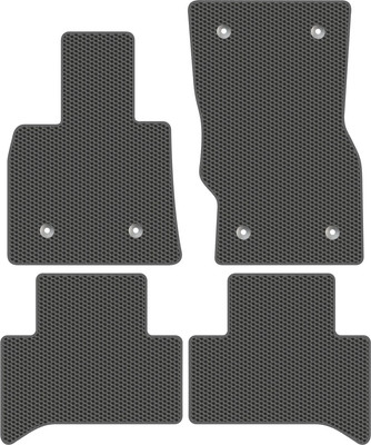 Комплект ковриков для авто Alicosta 1690_1_сер для Alfa Romeo 159 седан/939A 2005-2012 (EVA соты, серый) - 