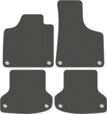 Комплект ковриков для авто Alicosta 2176_1_сер для Audi A3 II хэтчбек 5дв/8P 2008-2012 (EVA соты, серый) - 