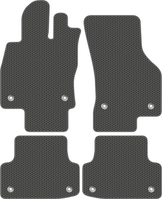 Комплект ковриков для авто Alicosta 0078_1_сер для Audi A3 III кабриолет/седан 5дв 2012-2016 (EVA соты, серый) - 