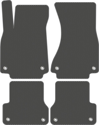 Комплект ковриков для авто Alicosta 2168_1_сер для Audi A6 Allroad Quattro III 4G5 2012-2019 (EVA соты, серый) - 