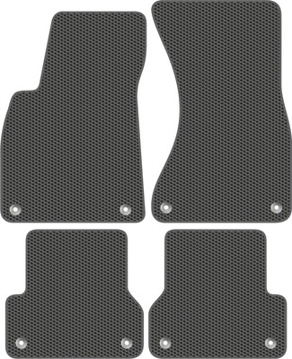 Комплект ковриков для авто Alicosta 0105_1_сер для Audi A7 хэтчбек 5дв/4G 2010-2018 (EVA соты, серый) - 