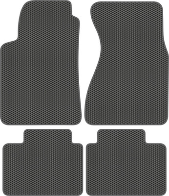 Комплект ковриков для авто Alicosta 0106_1_сер для Audi A8 I седан/D2 1994-2002 (EVA соты, серый) - 