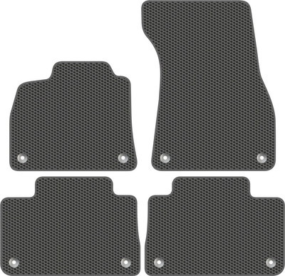 Комплект ковриков для авто Alicosta 1745_1_сер для Audi E-Tron I SUV 2019-н.в. (EVA соты, серый) - 
