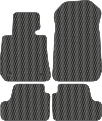 Комплект ковриков для авто Alicosta 0148_1_сер для BMW 3-Series V кабриолет/E93 2006-2014 (EVA соты, серый) - 