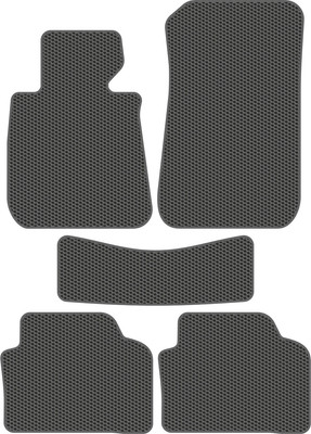 Комплект ковриков для авто Alicosta 0145_1_сер для BMW 3-Series V E91/E90 2004-2012 (EVA соты, серый) -