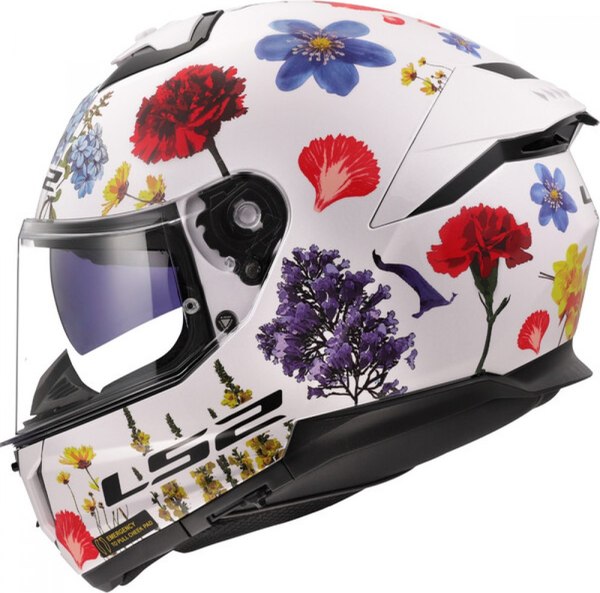 Мотошлем LS2 FF808 Stream II Flowers