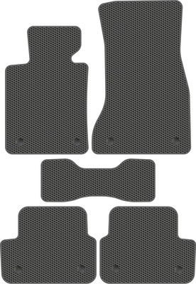 Комплект ковриков для авто Alicosta 0174_1_сер для BMW 5-Series VII седан/G30/F90 2016-н.в. (EVA соты, серый) - 