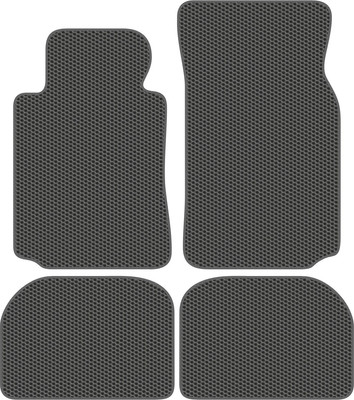 Комплект ковриков для авто Alicosta 0184_1_сер для BMW 7-Series III седан/E38 1994-2001 (EVA соты, серый) - 