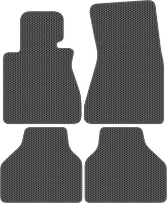 Комплект ковриков для авто Alicosta 0187_1_сер для BMW 7-Series IV седан/E65 Short 2001-2008 (EVA соты, серый) - 