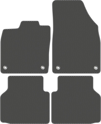Комплект ковриков для авто Alicosta 2177_1_сер для Audi Q4 E-Tron I SUV 2021-н.в. (EVA соты, серый) - 