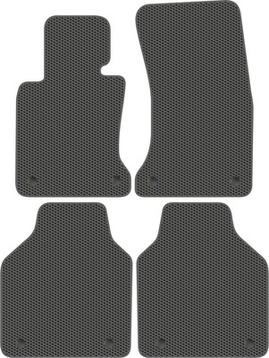 Комплект ковриков для авто Alicosta 0189_1_сер для BMW 7-Series IV седан/E66 Long 2001-2008 (EVA соты, серый) - 