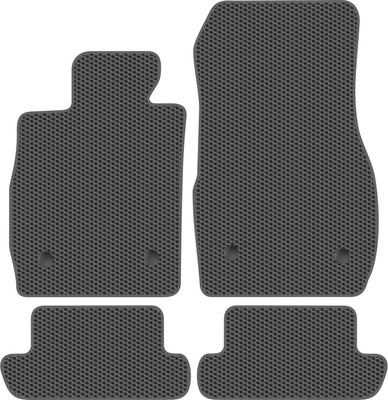 Комплект ковриков для авто Alicosta 2230_1_сер для BMW 8-Series II купе/G15 2019-2022 (EVA соты, серый) - 