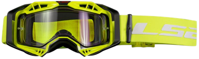 Мотоочки LS2 Aura Enduro (черный/желтый/прозрачный) - 