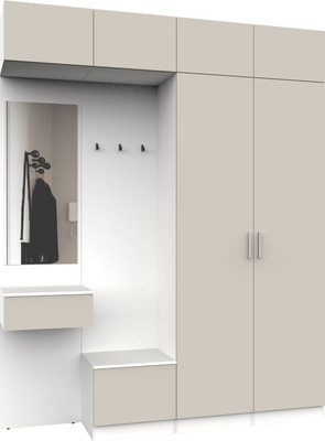 Секция в прихожую Интермебель Марсель-210 / МР 01-210 (кашемир) - 