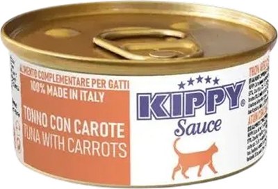 

Влажный корм для кошек, Филе тунца с морковкой в соусе