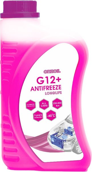 Антифриз Onzoil G12+ (1кг, фиолетовый)