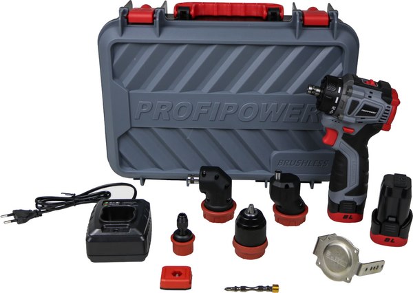 Аккумуляторная дрель-шуруповерт Profipower BL-161C / E0249