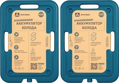 Аккумулятор холода Арктика AX-400 (2шт) - 