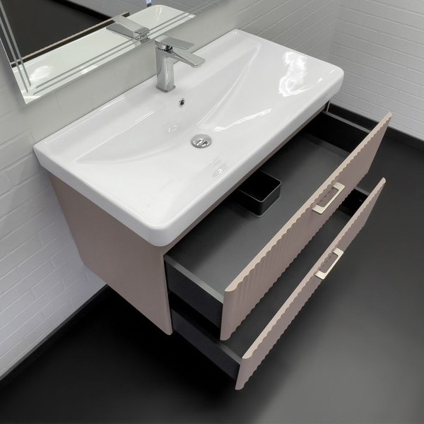 Купить Тумба с умывальником Comforty Ангара-90П Comforty 4490 в Бобруйске
