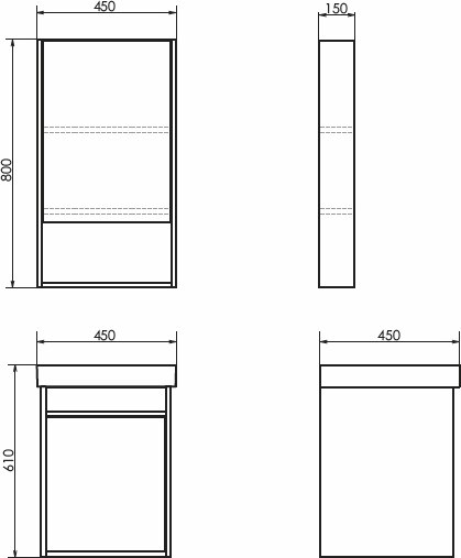 Купить Тумба с умывальником Comforty Вена-45 Адриана 45 в Бобруйске