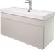 Тумба с умывальником Comforty Мадрид-80М Comforty CF19595BX-80 (серый шелк) - 