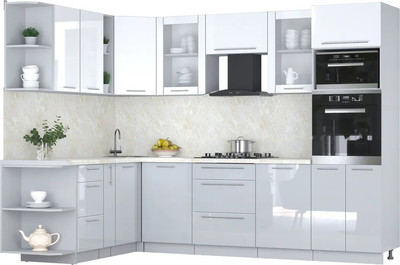 

Кухонный гарнитур, Мила Пластик 1.88x2.8 LV