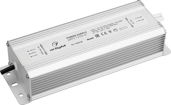Адаптер для светодиодной ленты Arlight ARPV-12150-D 12V 12.5A 150W / 026435