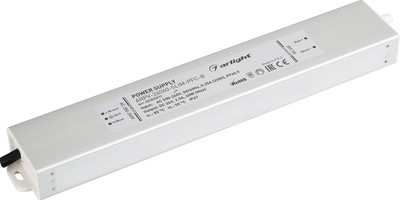 

Адаптер для светодиодной ленты, ARPV-24060-SLIM-PFC-B 24V 2.5A 60W / 023553(1)