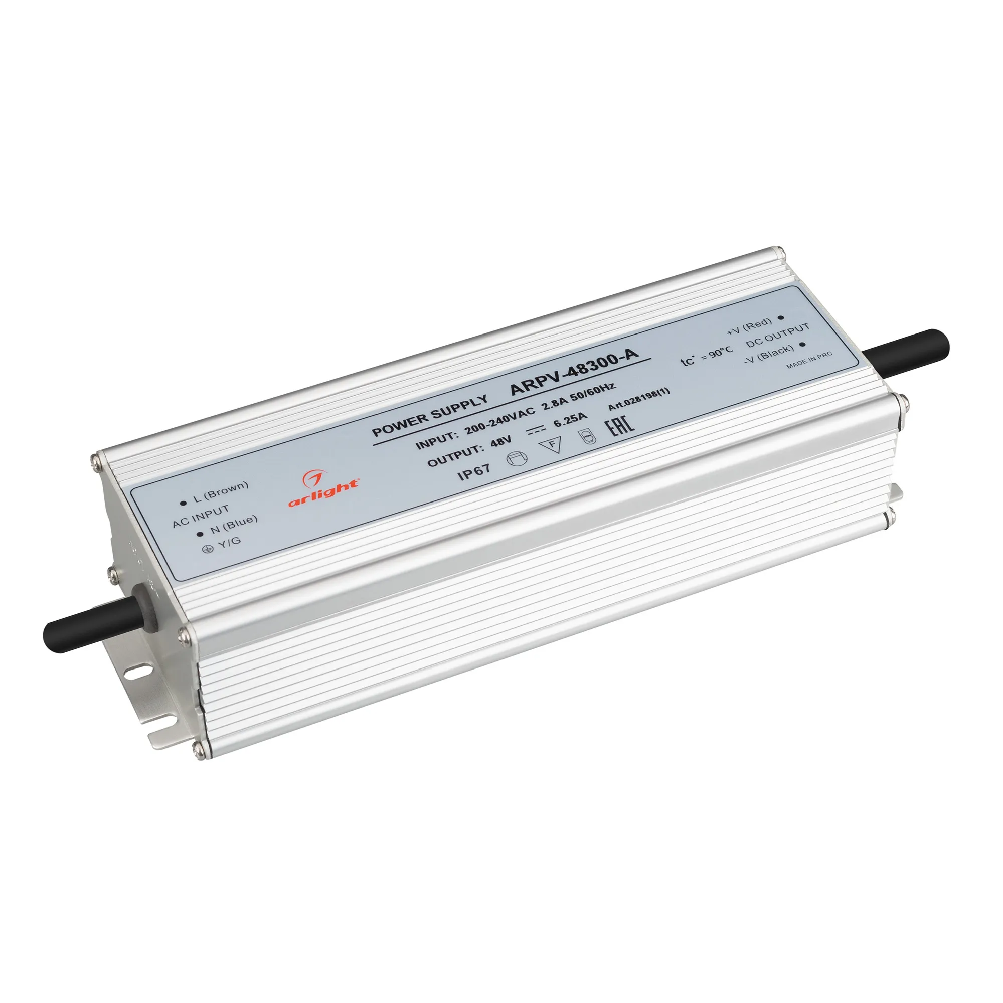 Адаптер для светодиодной ленты Arlight ARPV-48300-A 48V 6.25A 300W / 028198(1) — фото 1