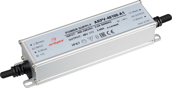 Адаптер для светодиодной ленты Arlight ARPV-48100-A1 48V 2.08A 100W / 034685
