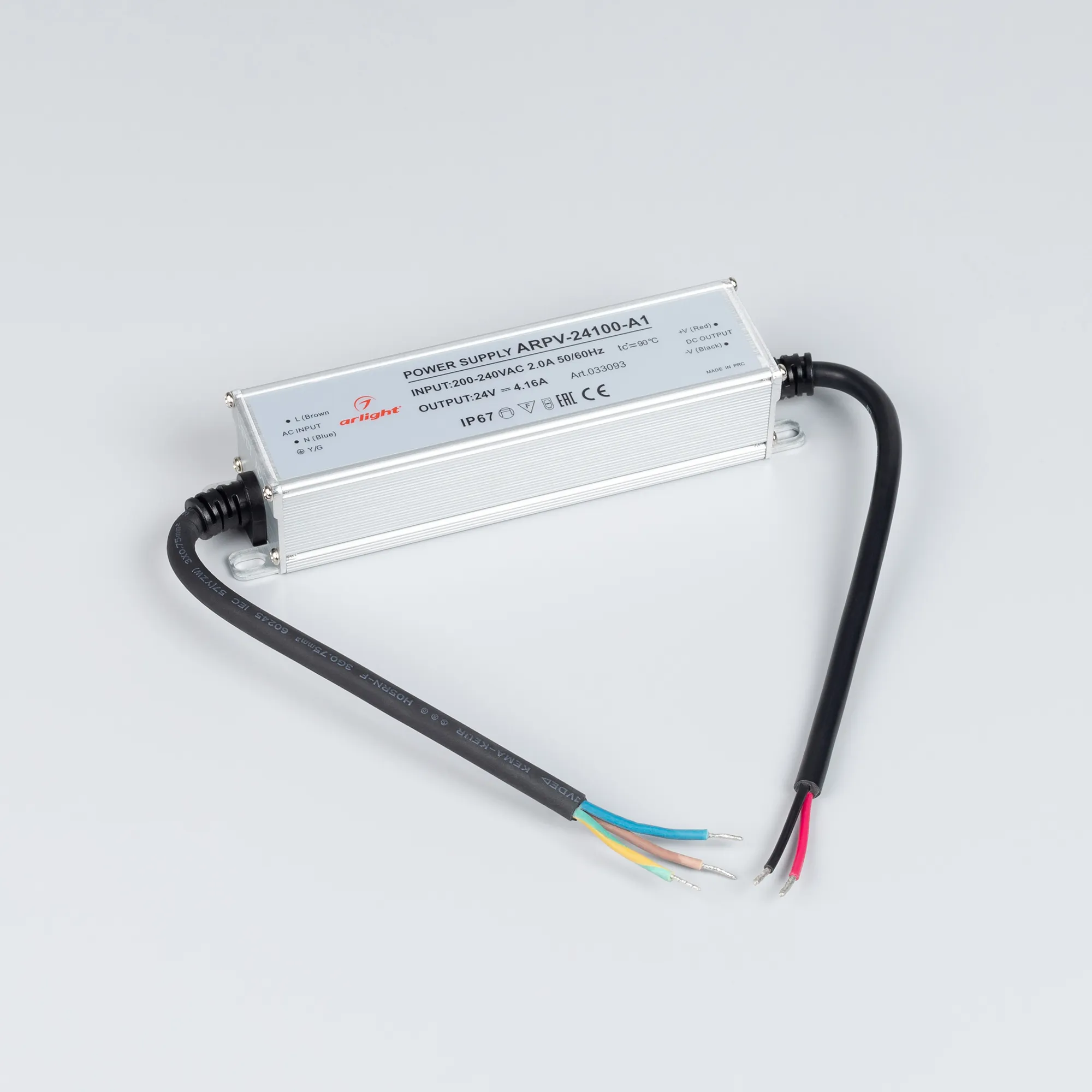 Адаптер для светодиодной ленты Arlight ARPV-24100-A1 24V 4.16A 100W / 033093 — фото 2