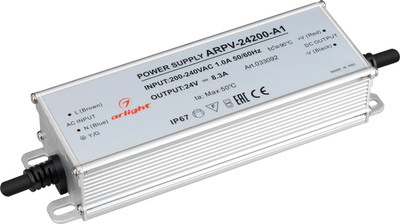

Адаптер для светодиодной ленты, ARPV-24100-A1 24V 4.16A 100W / 033093