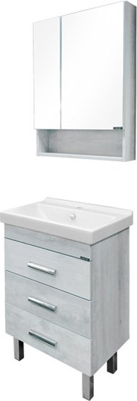 Купить Тумба с умывальником Comforty Никосия-60Н Fest 60 в Бобруйске