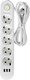 Сетевой фильтр Qumo Power Bar Light SPFS P-0009 / Q51554 (белый) - 
