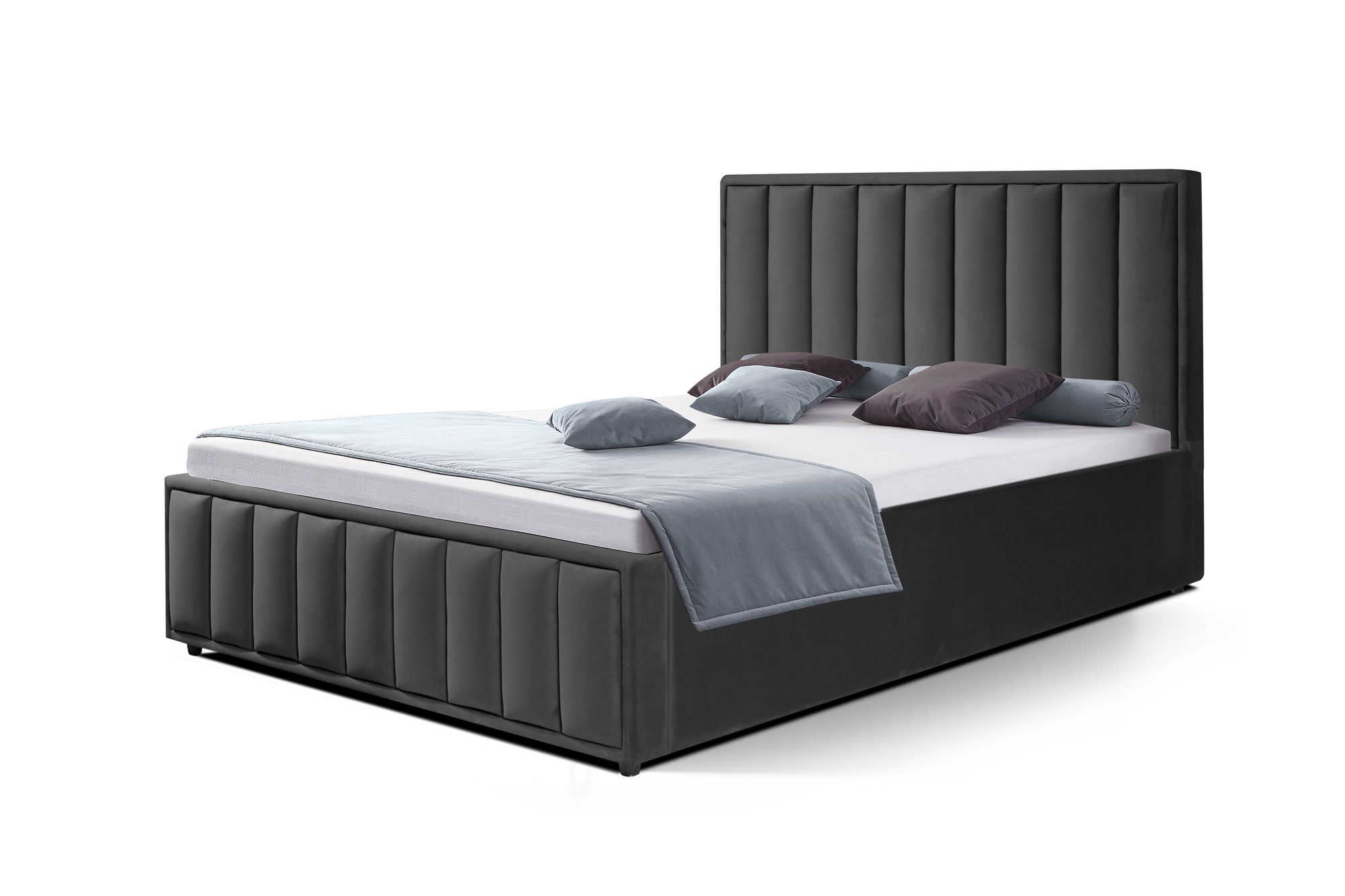 Двуспальная кровать ФорестДекоГрупп Стелла 2 180x200 без ПМ (Veluta Lux 32)