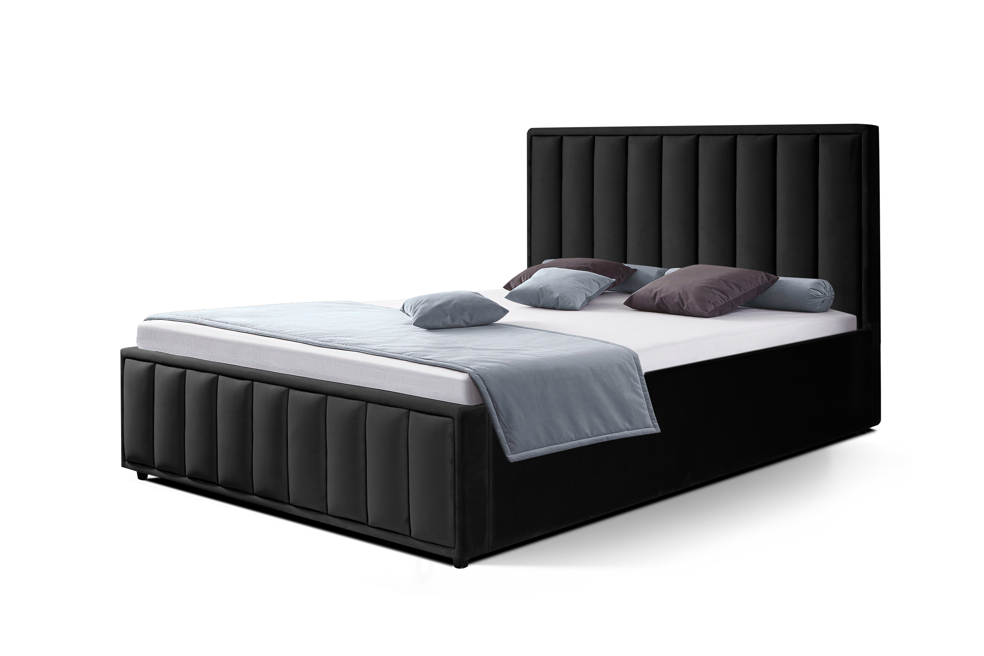Двуспальная кровать ФорестДекоГрупп Стелла 2 180x200 без ПМ (Veluta Lux 34)
