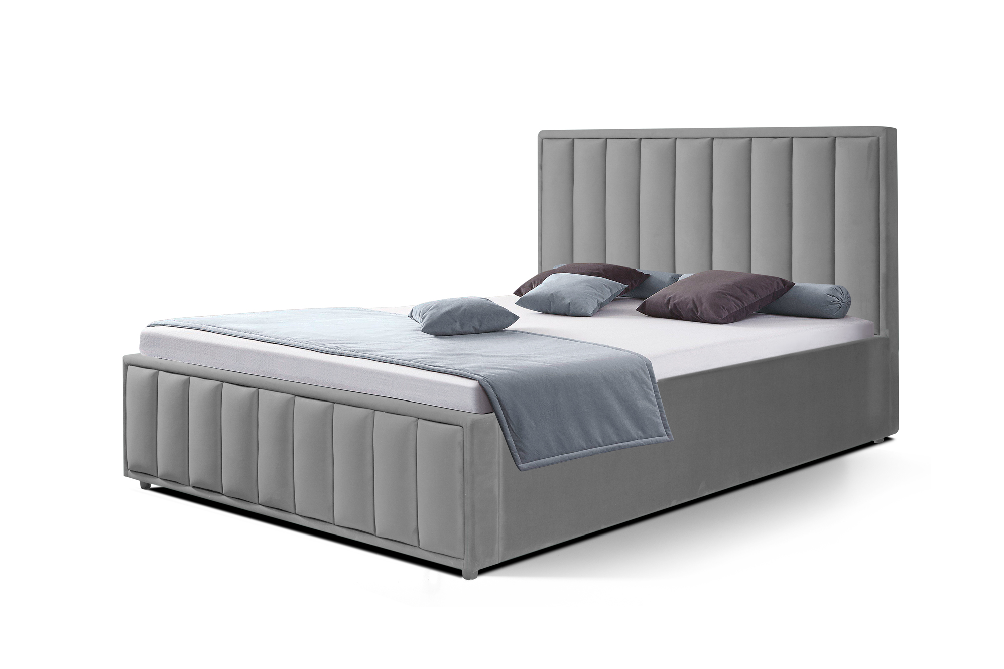 Двуспальная кровать ФорестДекоГрупп Стелла 2 180x200 без ПМ (Veluta Lux 51)