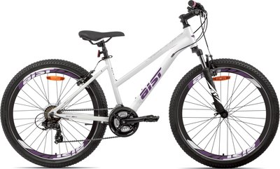 Велосипед AIST Rosy 1.0 26 2025 (19.5, белый, разобранный, в коробке) - 